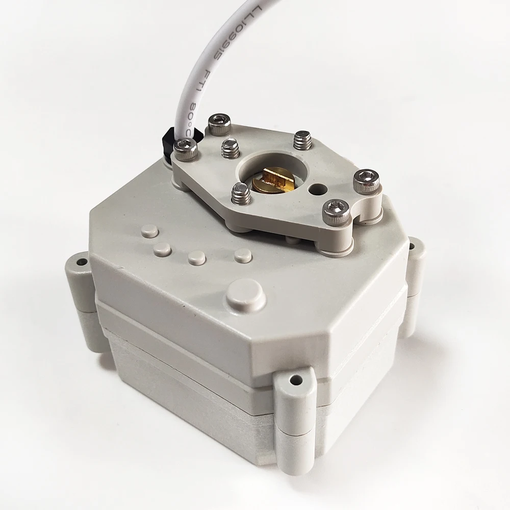 Imagem -04 - Válvula Elétrica Cabeça Acionada Controle Automatizado Atuador com Indicador de Posição e Sinal Feedback Dc5 12 24v 57 Fios