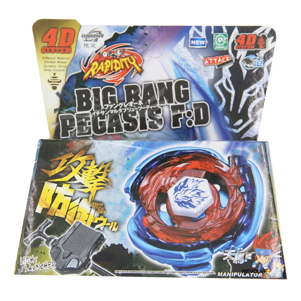 

SPINNING TOP Big Bang Pegasis / Cosmic Pegasus F:D BB-105 - STARTER SET WITH LAUNCHER Children Toys