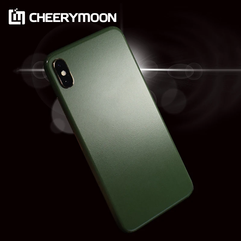 Dropshipping DarkGreen Rear Sticker Wrap Skin Paste For iPhone 14 13 12 11 Pro Max Mini XR SE2 XS Xsmax 8 Plus 5 SE 5s Back Film