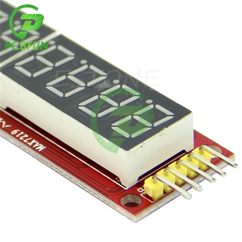 Rosso MAX a 72198 Bit Display A LED Modulo Tubo Digitale per Arduino SPI controllo MAX72198 Bit Display A LED Modulo Tubo Digitale