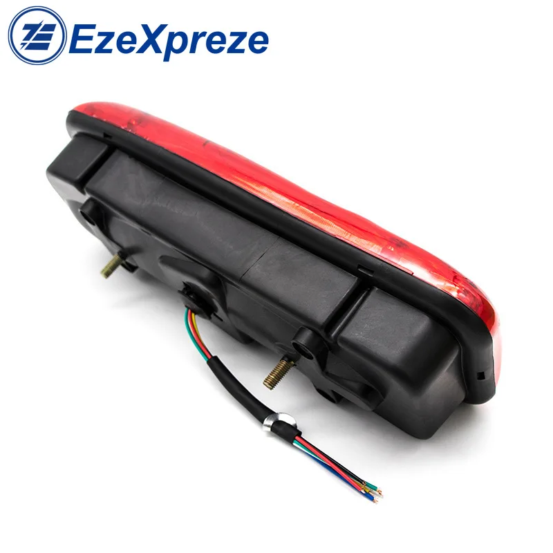 Luz trasera impermeable para coche, lámpara LED de señal de giro, 2 piezas, 46 luces traseras de 24V, piezas traseras para remolque, camión