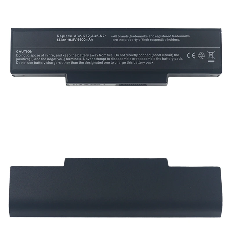 고품질 6600/4400mAh 노트북 배터리 ASUS A32-N71 N73SD N73S X73S N73JN N73JQ A72 K72 X72TL X73 X77 N73V X7BJF X7BS K73S