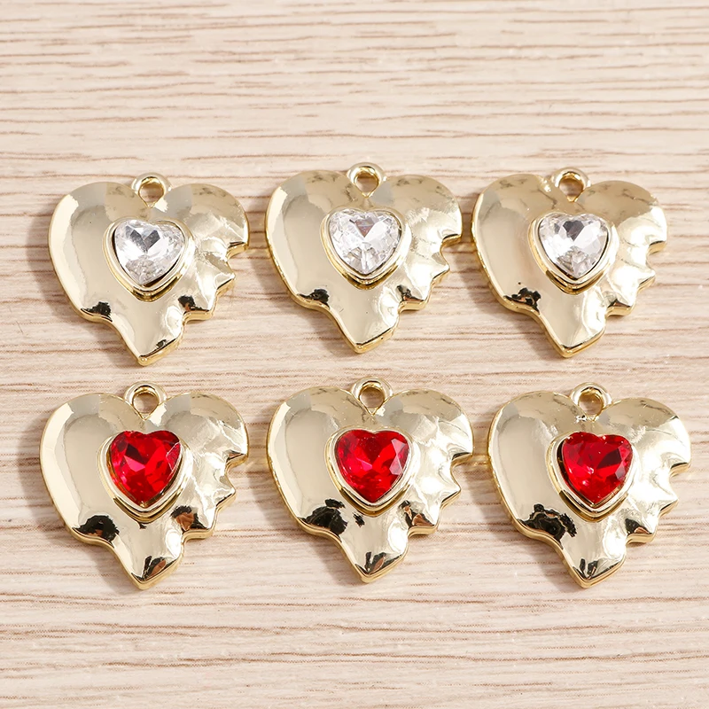 5 Stück 12 x 13 mm niedliche Perlen-Bowknot-Charms für Schmuckherstellung, Damenmode, Tropfen-Ohrringe, Anhänger, Halsketten, DIY-Armband, Basteln, Geschenk – Detail 26
