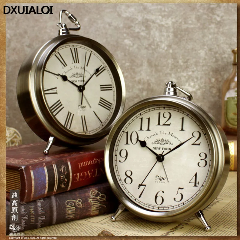 DXUIALOI retro simple student - огляд і ціна Vintage Alarm Clock