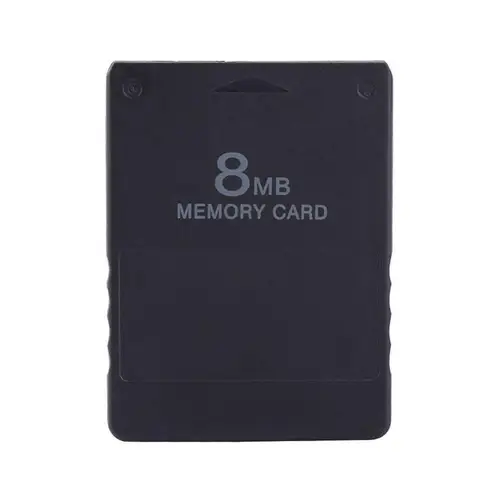 Imagen 2 del producto Tarjeta de memoria de 8M / 16M / 32M / 64M /128M, módulo de palo de datos de juego para Sony PlayStation 2 PS2, protector de juego de cartas extendido