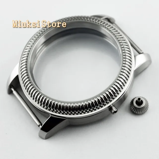 44mm sterylny zegarek ze stali 316L Case zegarek Shell Fit ETA 6497/6498 Seagull ST36 ruch