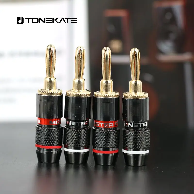 Monster audio speaker cable banana plug HiFi speaker amplifier terminal terminal