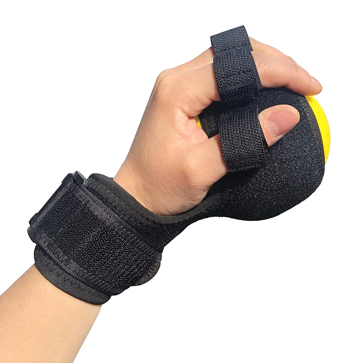 

Anti-Spasticity Ball Splint Finger Posture Corrector for Stroke Hand Functional Split-fingered Hand Wrist Support Rehabilitation