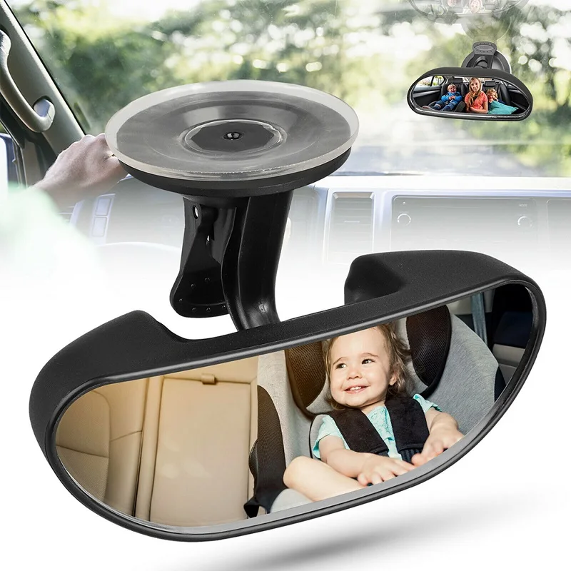 Baby Backseat Mirror for Car View Infant in Rear Facing Car Seat Newborn Safety Mirror