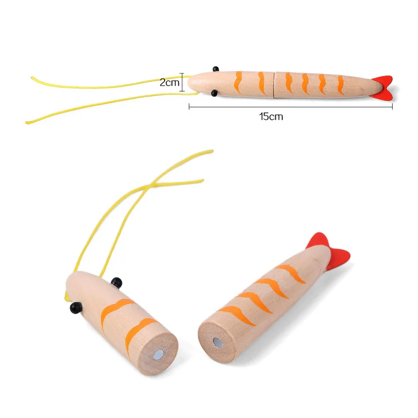 몬테소리 시뮬레이션 나무 자석 절단 해산물 랍스터 크랩 게임 주방 모델 어린이용, 조기 교육 완구 선물