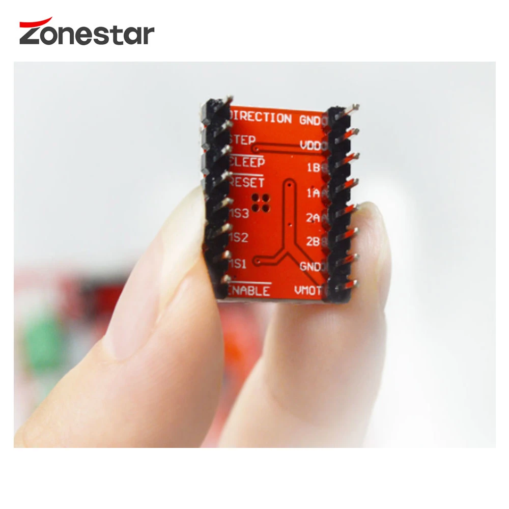 ZONESTAR A4988 Stepper Motor Driver Module With Heat Sink 3D Printer Parts Stepper Driver Drop Shipping