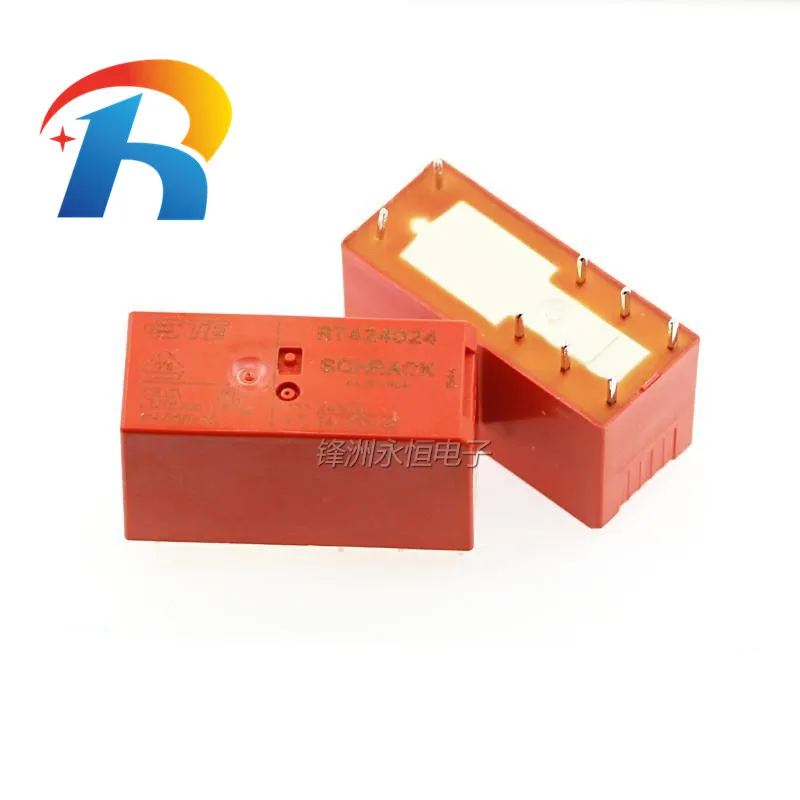 Free shipping 5PCS RT424024 RT314024 RT314730 8PIN new relay