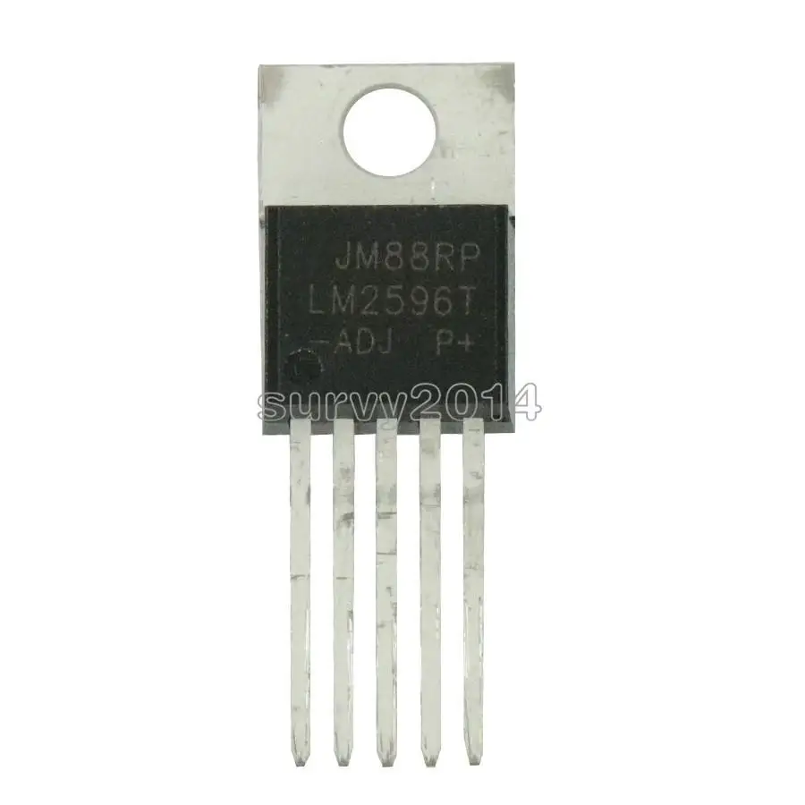 5PCS LM2596T-ADJ TO220 LM2596 TO-220 LM2596T LM2596 2596T-ADJ New original