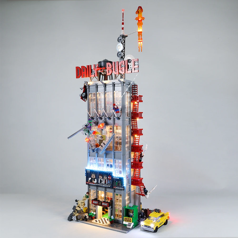 Led Lighting Kit For 76178 Bugle Collectible Daily Building Blocks Not Include Model