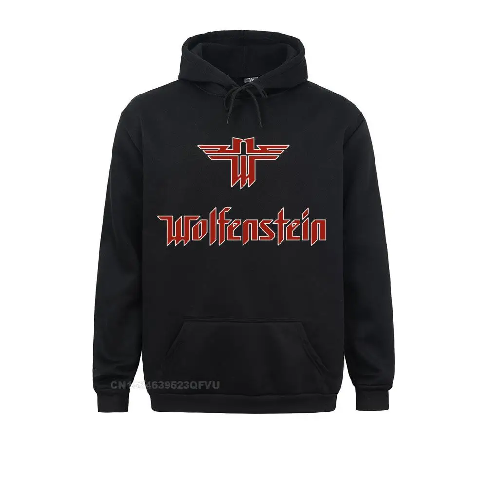 Castle Wolfenstein Men 3D Hoodies Harajuku Vintage Tees Camisas Round Neck Long Sleeve Hoodie Pure Cotton Sweakawaii Clothes