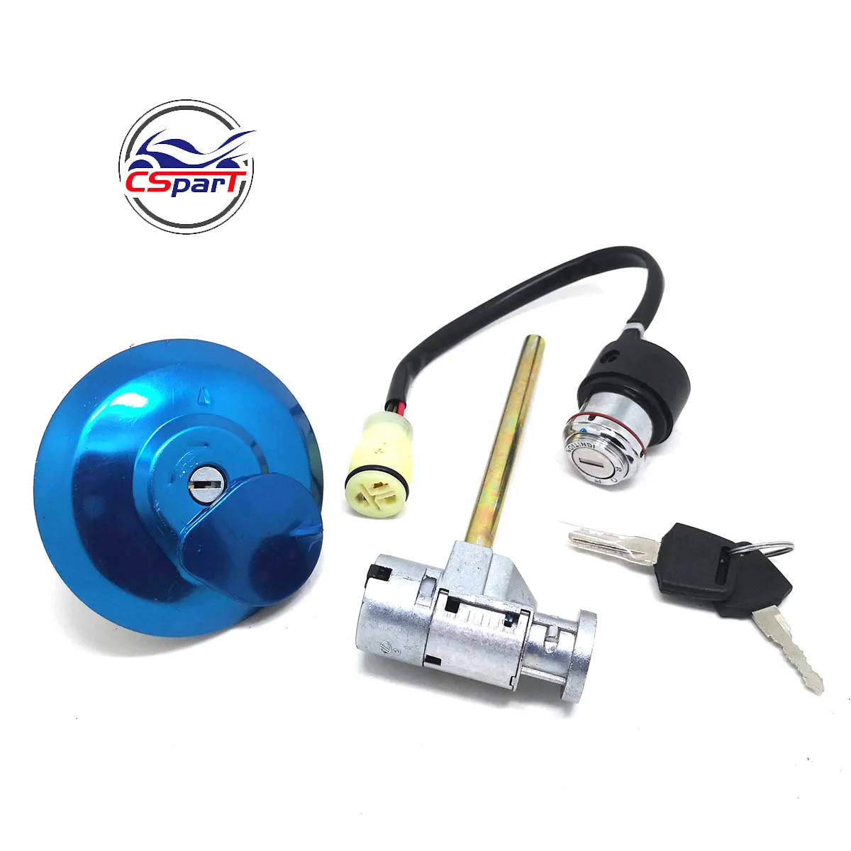 

New Version Complete Switch lock kit and Gas tank Cap for XinYang Kazuma 500 500CC