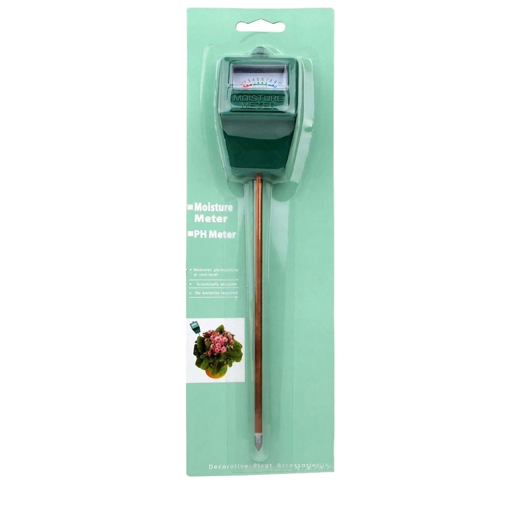 Moisture Tester Metal Plant Humidity Meter Garden Water Detection Flower Soil Sensor Tool