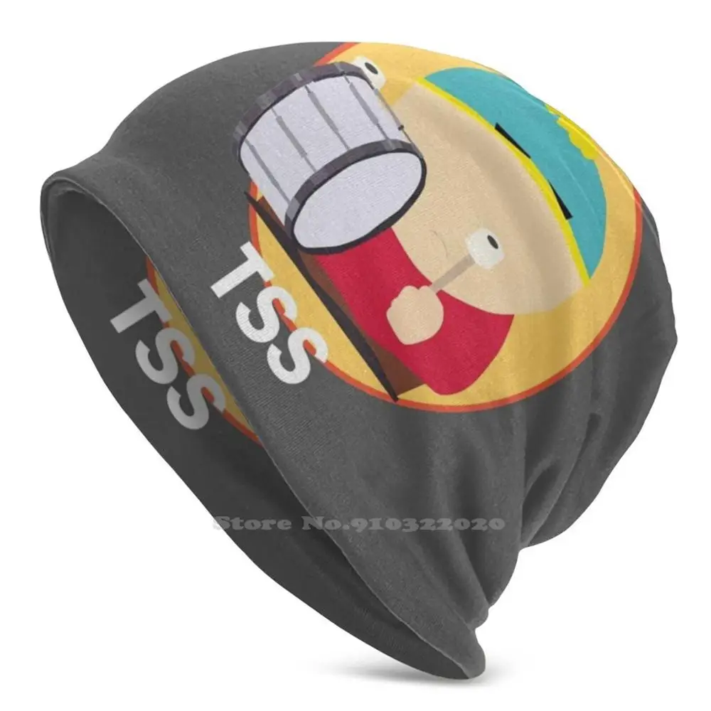 Badum Tss Eric Cartman | Knitted Hat Warm Beanie Outdoor Caps Jetray Big Gay Al Mr Slave Perry Platapus Tv Show Cartoon Bill