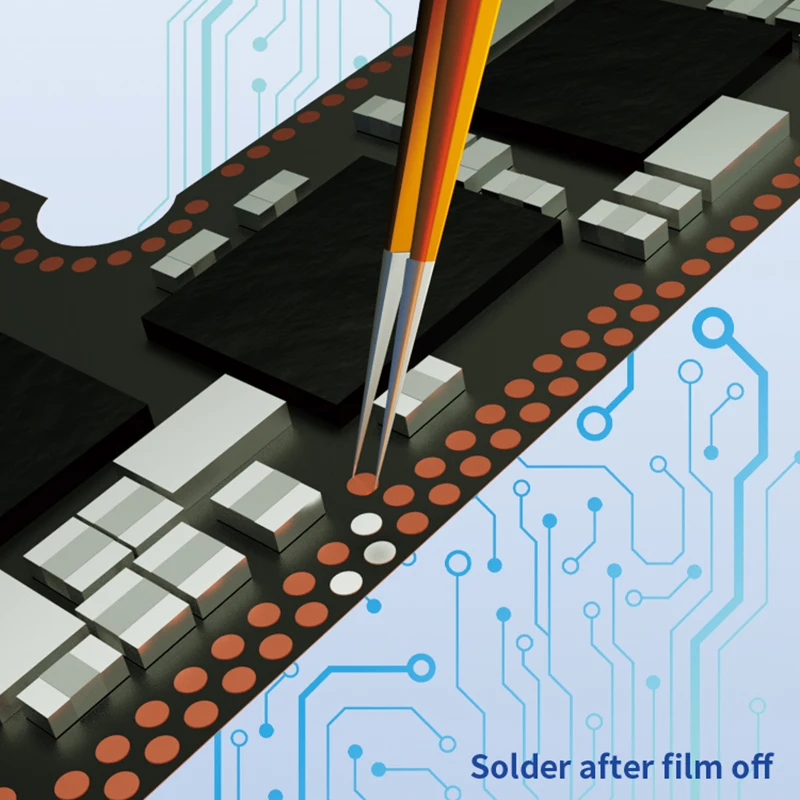 Imagem -05 - Dot Reparação de Solda Lug Spot Pedaço de Solda Almofada de Solda para Placa-mãe do Telefone Móvel Flywire Jumper Wire ic Fix Spot Repair