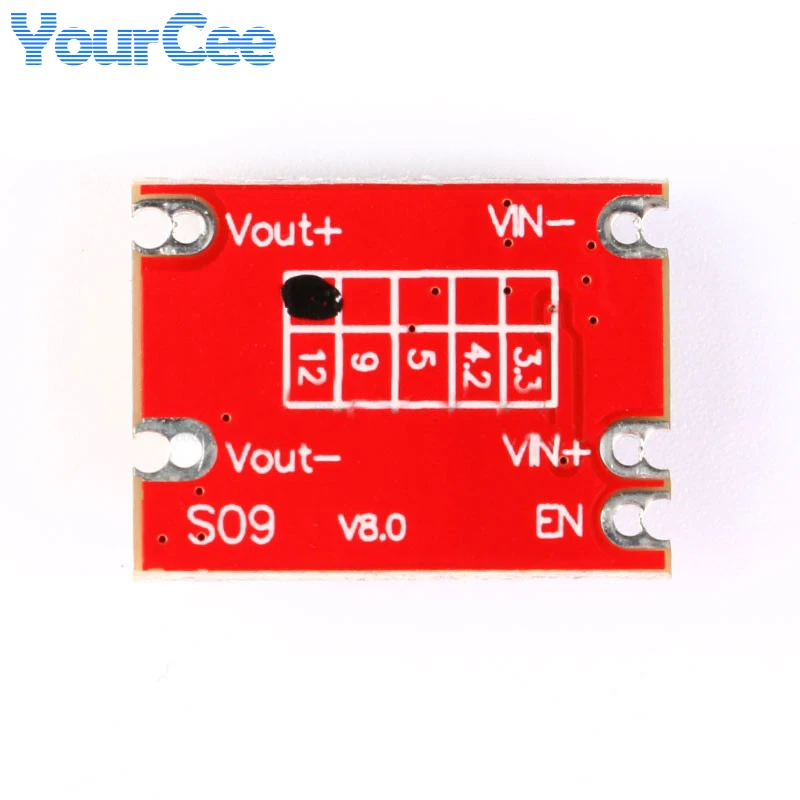 DC-DC Automatic Buck Boost Power Module Step Up Down Board 3V-15V Output 3.3V/5V/4.2V/9V/12V Electronic DIY S09