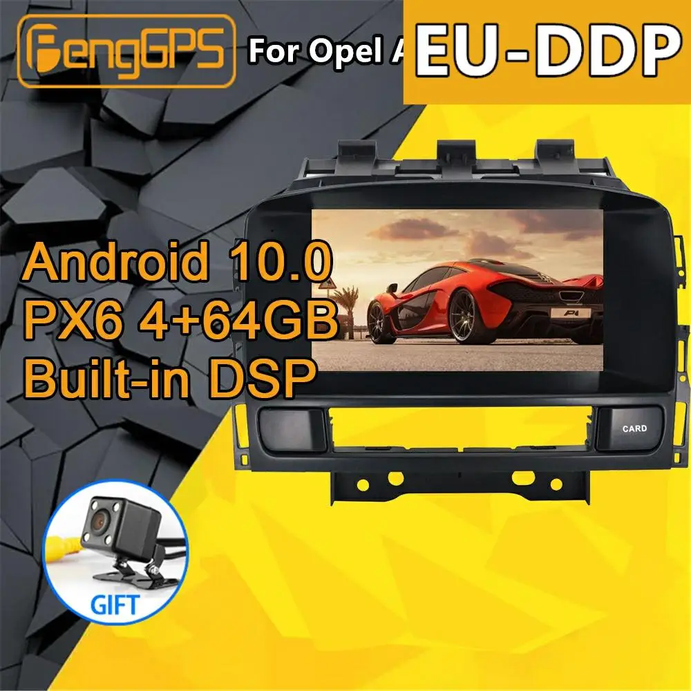 

For OPEL Astra J Multimedia Android Radio 2010 - 2013 Audio Car DVD player GPS Navigation Head unit Autoradio PX6 cassette DSP