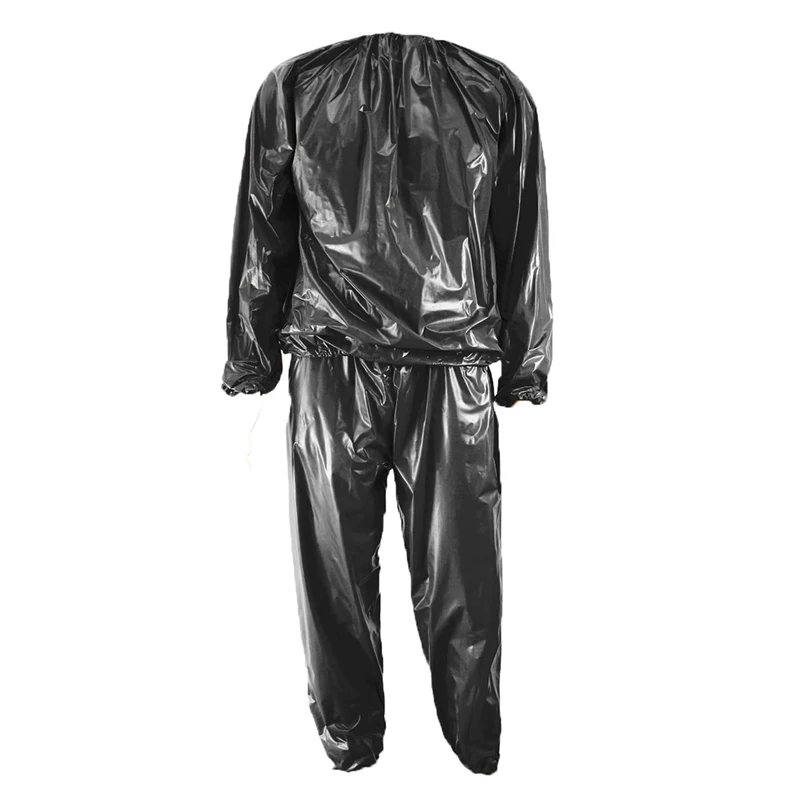 PVC Sauna Suit Sweat Suit Gym Fitness Workout Clothing Training Workout  1.5mm Super Thick