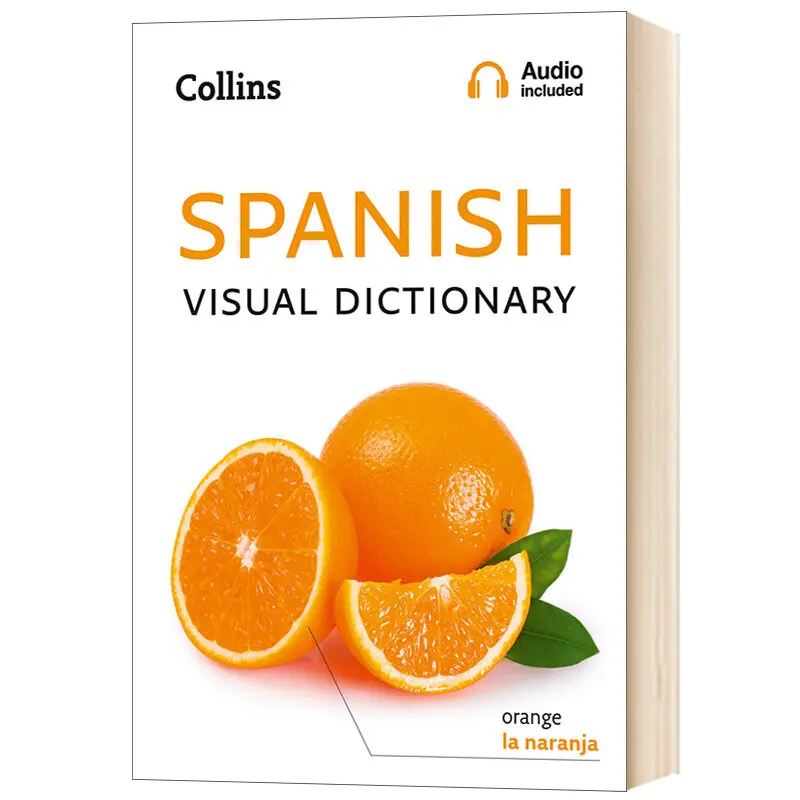 Collins Spanish Visual Dictionary Original Language Learning Books