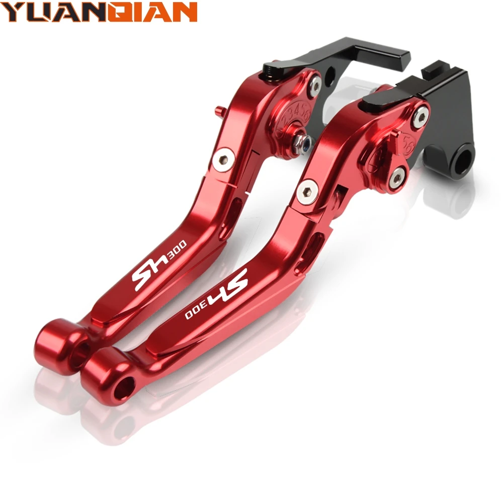 Für HONDA SH300 2018 SH 300 CNC Bremse Kupplung Hebel Motorrad Erweiterbar Folding Einstellbare Motorrad Griff hebel Zubehör