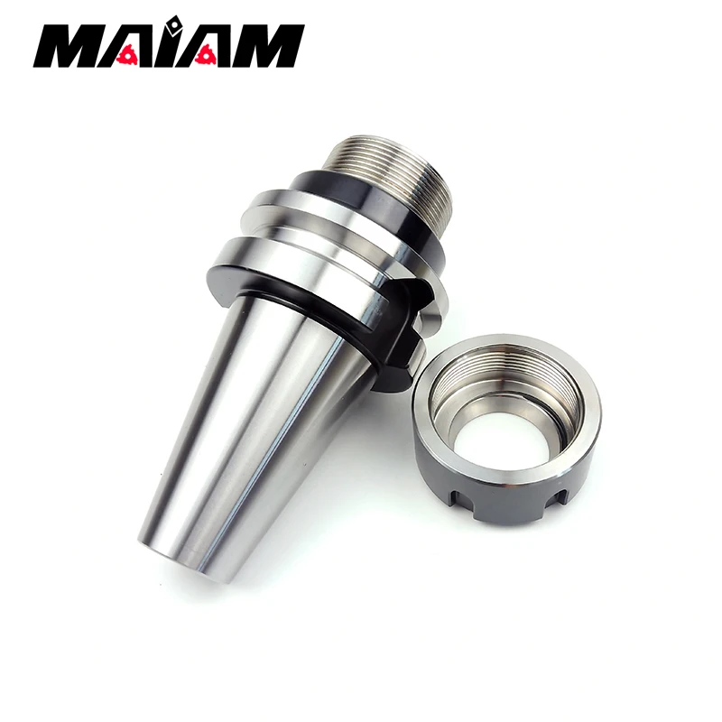 high precision 0.001 bt er tool holder bt40 er16 er20 er25 er32 er40 tool holder for collet nut wrench part CNC machining center