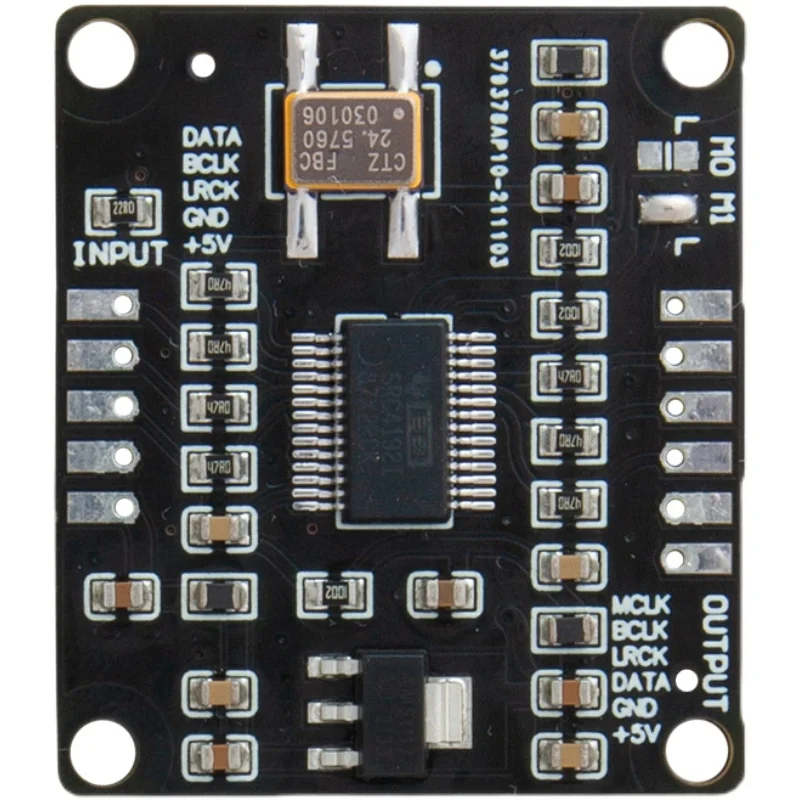 

Новый модуль преобразования частоты дискретизации SRC4192I I2S IIS CSR8675 с Bluetooth 3 на 4 провода mclk