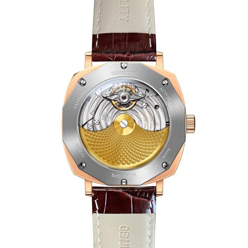 LOBINNI Men Watch,Mens Automatic Watches Fashion Waterproof Mechanical Wristwatches Switzerland Clock Sapphire Top Luxury Brand