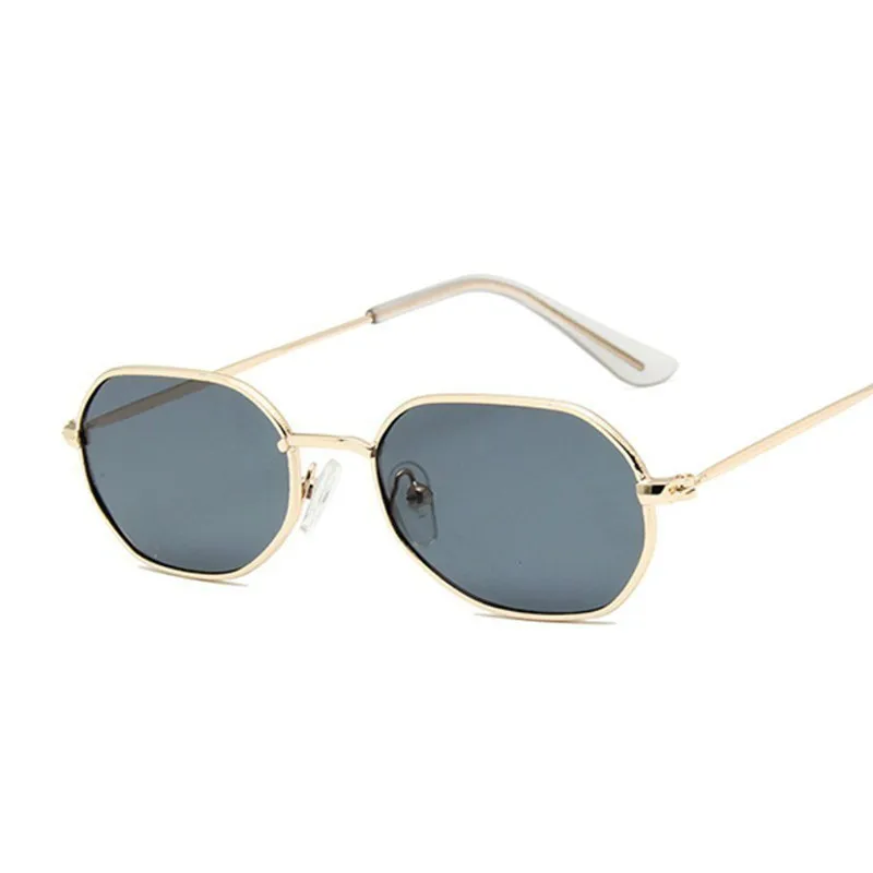 2020 New Red Brand Designer Vintage Oval Sunglasses Woman Retro Clear Lens Eyewear Square Sun Glasses For Female Male UV400