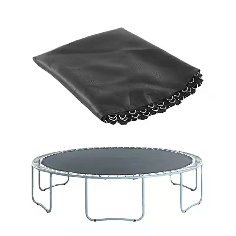 Factory price indoor round 6ft -12ft PP fabric mat trampoline jumping mat for kids adult.