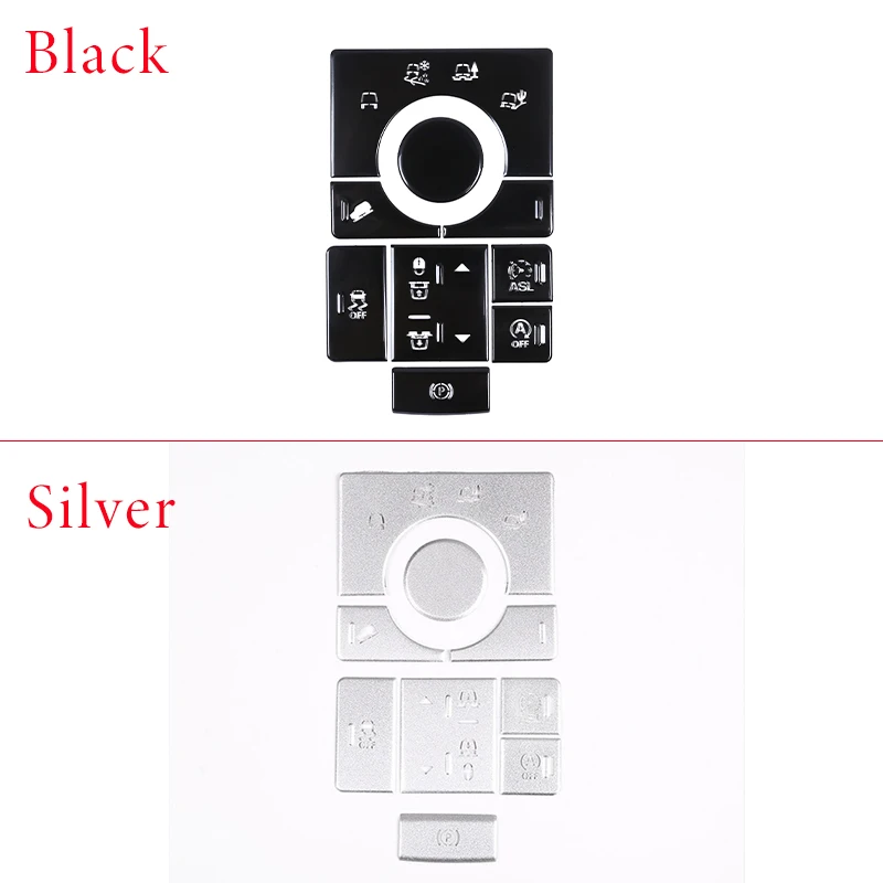 

For 2014-2016 Range Rover Sport Terrain Mode Button Sticker (4 Terrain ASL Model) Alloy Auto Parts