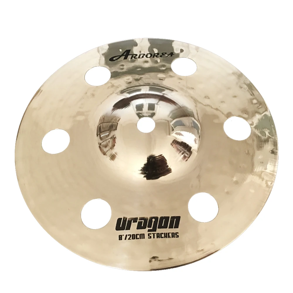 

Arborea Dragon 8" stacker Cymbal handmade cymbal Professional cymbal piece Drummer's cymbals