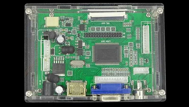 LED/LCD display controller board transparent plastic protective case For our TV/M.NT68676/EDP/2AV controller driver motherboard