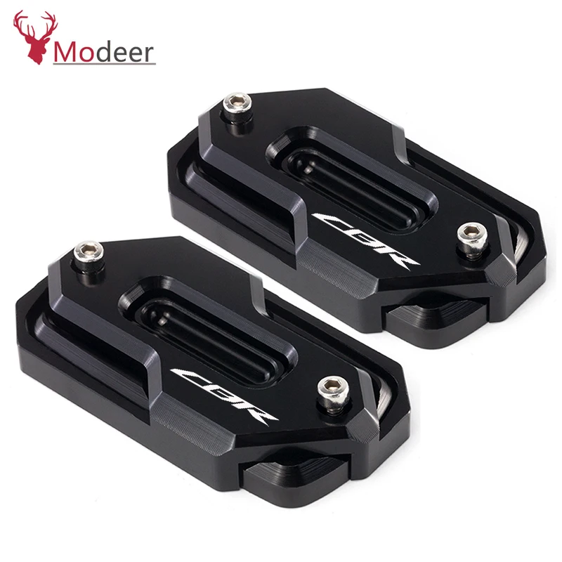 For Honda CBR 600 F2 F3 F4 F4i CBR600RR CBR600 F CBR1000 CBR 929 954 900 1000 RR Motorclcye CNC Brake Fluid Reservoir Cover Cap