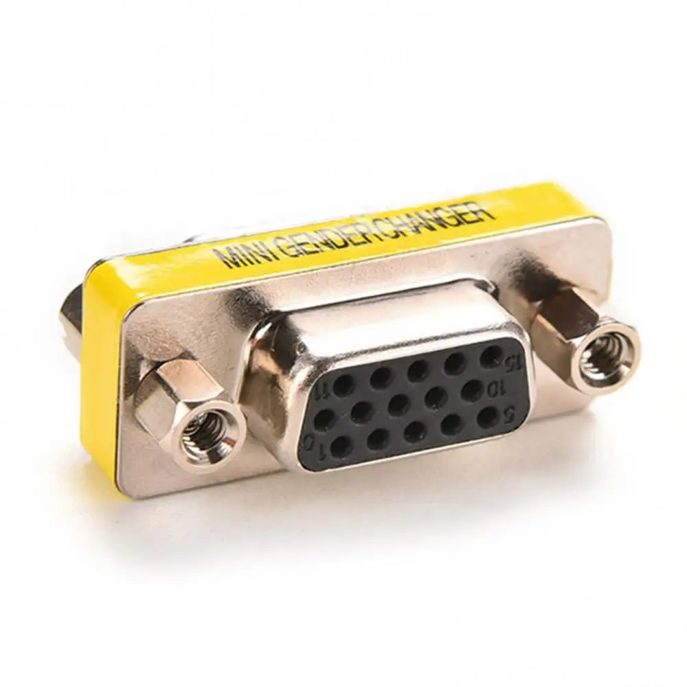 Переходник Mini Female/Female VGA HD15 Pin