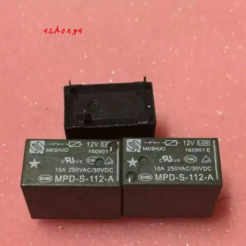 

MPD-S-112-A12V4Pin 10A can replace HF32F