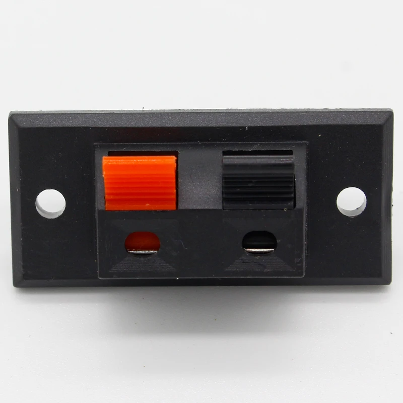 2017 Hot 5 Pcs 2 Posities Connector Terminal Push In Jack Lente Load Audio Speaker Terminals