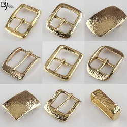 Solid Brass Metal Belt Buckle Belt Buckle For Men Stainless Steel Single Pin Belt Half Buckle Solid Buckle Accessories