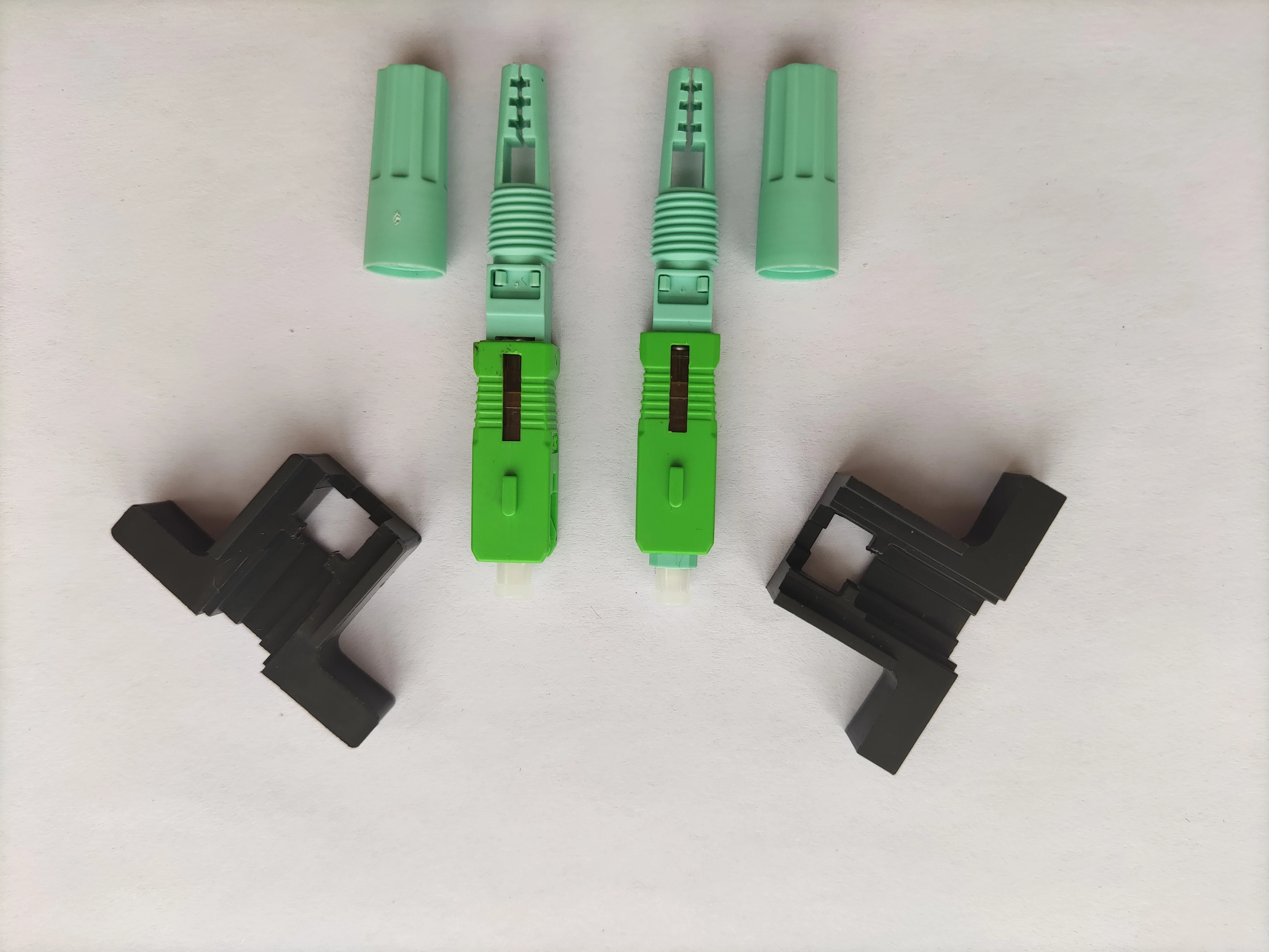 58MM Fast Connector SC APC SC UPC SM Single-Mode  FTTH Tool Cold Connector  Fiber Optic threaded connector High Quality