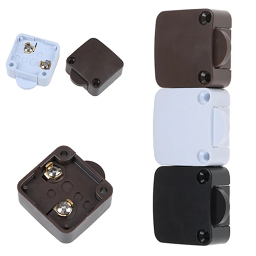 202A Wardrobe Cabinet Light Switch Door Control Switch Automatic Reset Switch Cabinet Cupboard Light Switch  for Home Furniture