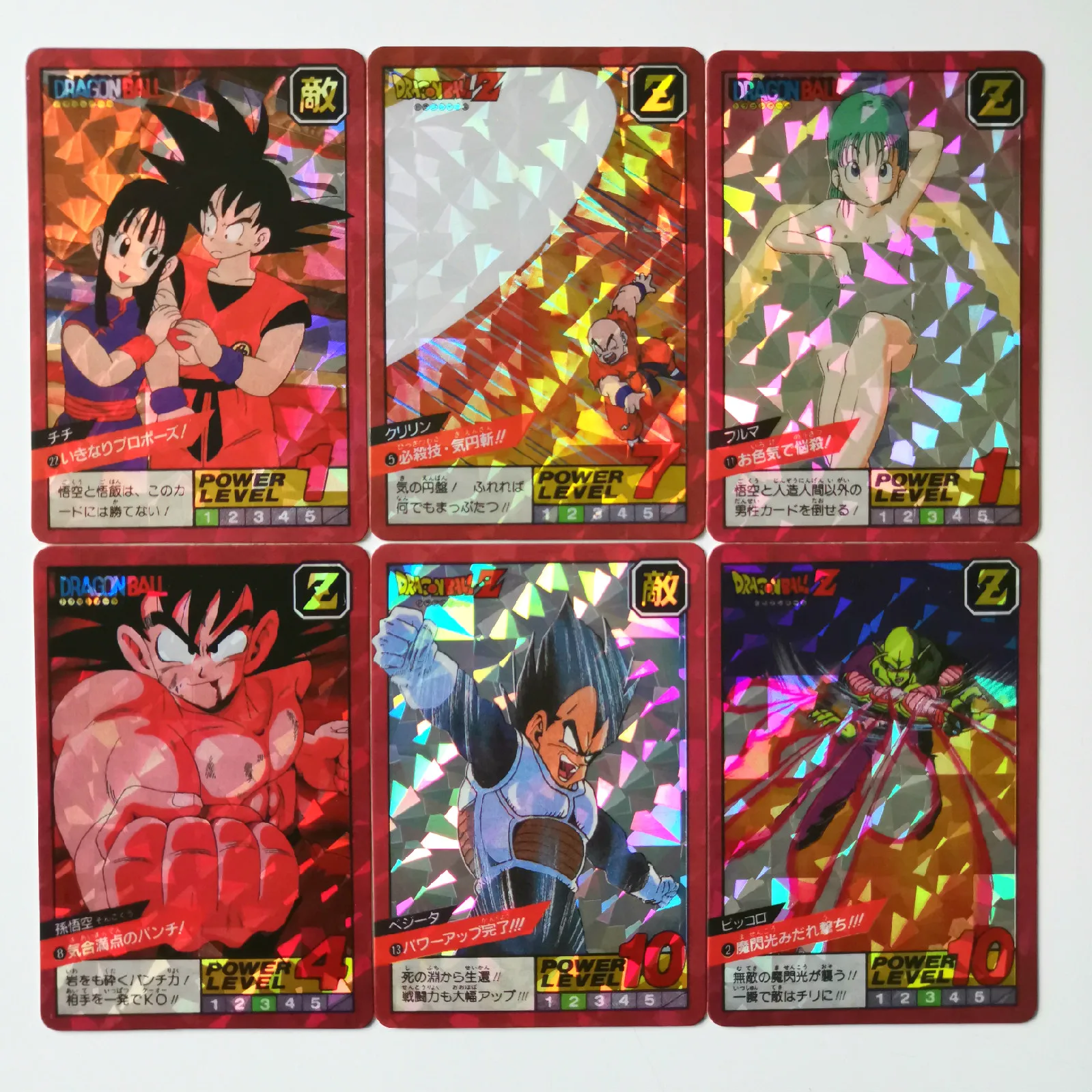 38pcs/set Super Dragon Ball Z Fighting 1 Reissue Heroes Battle Card Ultra Instinct Goku Vegeta Game Collection Cards