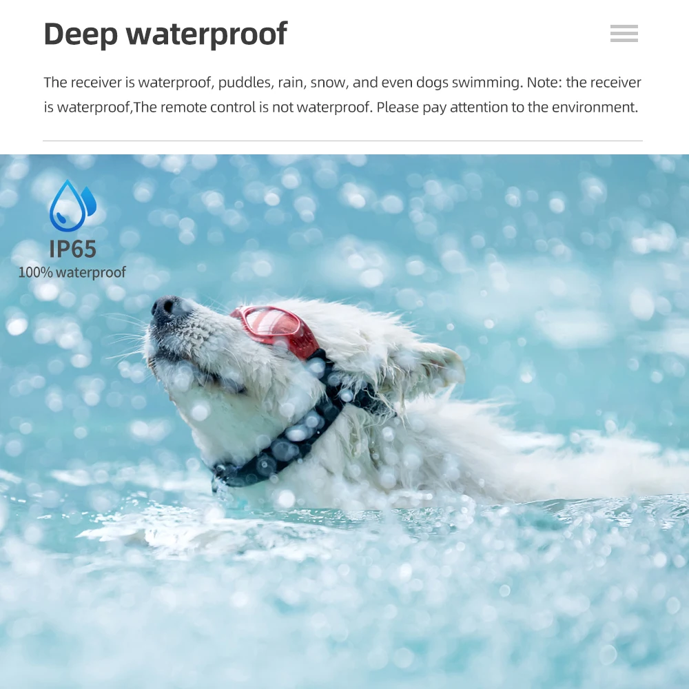 電気犬用トレーニングカラー,リモコン,樹皮防止,振動,安全なショックモード,小型,中型,大型犬用