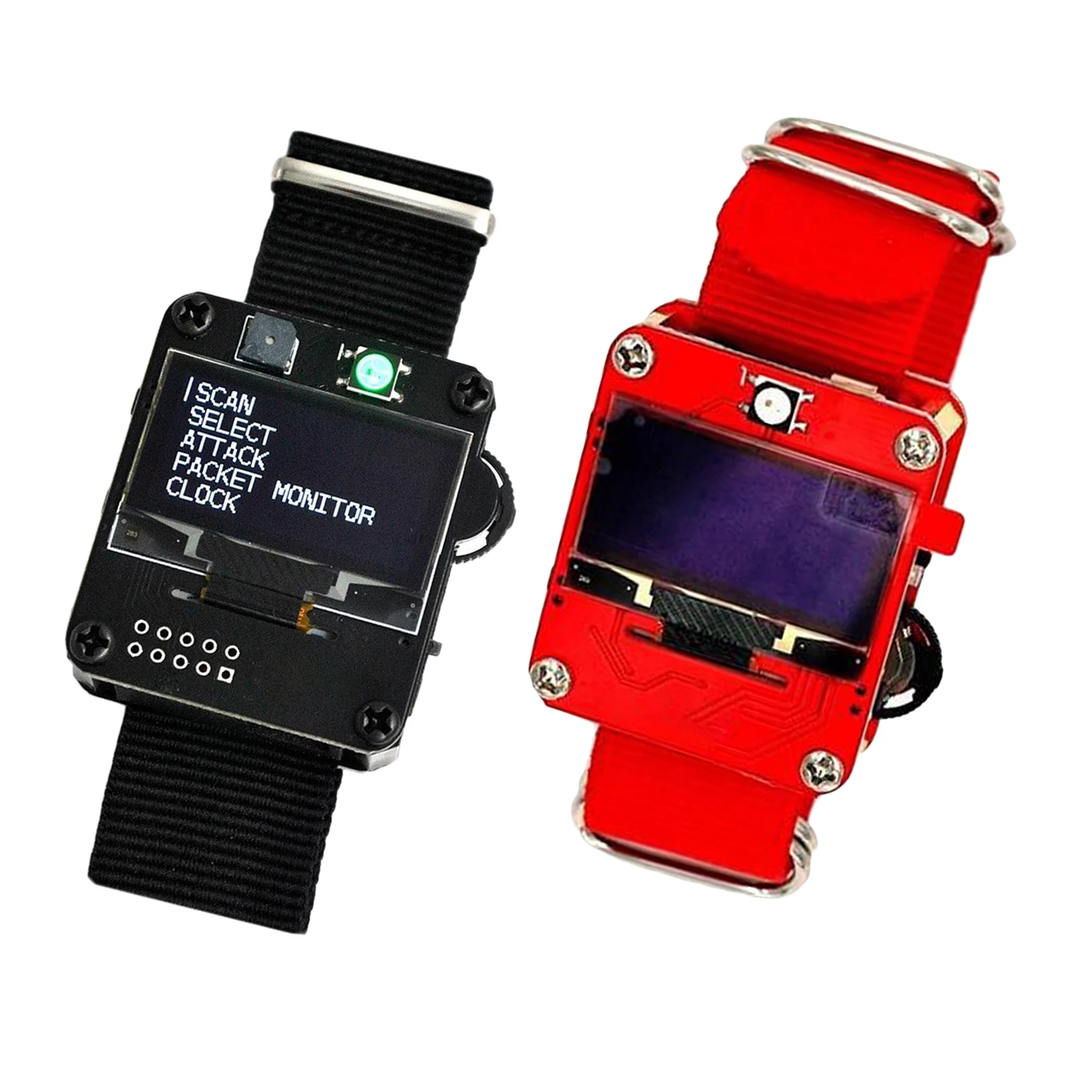 

WiFi Test Tool WiFi Deauther Watch Built in 500mAh Battery Deauther Watch