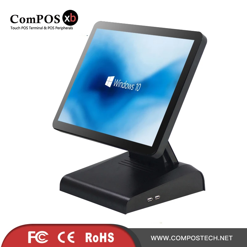 15 inch capacitive touch screen All in one pos solution Commercial POS Systems