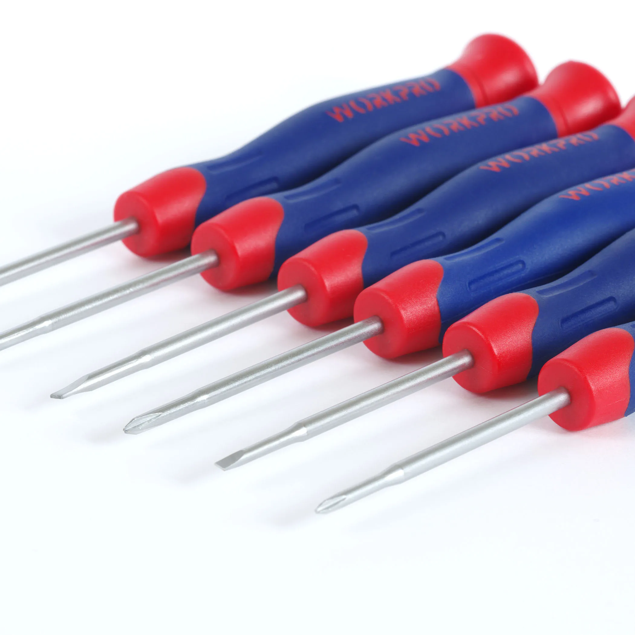WORKPRO 6PC Mini Precision Screwdriver Set Multi-Function Home Tools for SmartPhone PSP Camera Tablets Repairing Tool Kits
