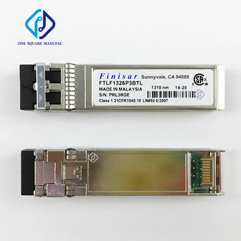 Finisar FTLF1326P3BTL SFP + 6.14G 1310nm LC SM 2KM Trạm Gốc Ánh Sáng Quang Đơn Thu Phát Cáp ban Đầu