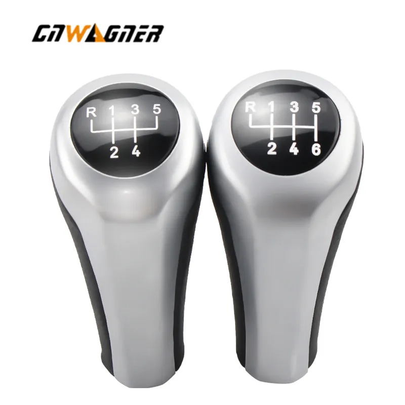 Car Gear Stick Shift Knob for BMW E46 E53 E60 E61 E63 E65 E81 E82 E83 E87 E90 E91 E92 X1 X3 X5 M Chromed Matte